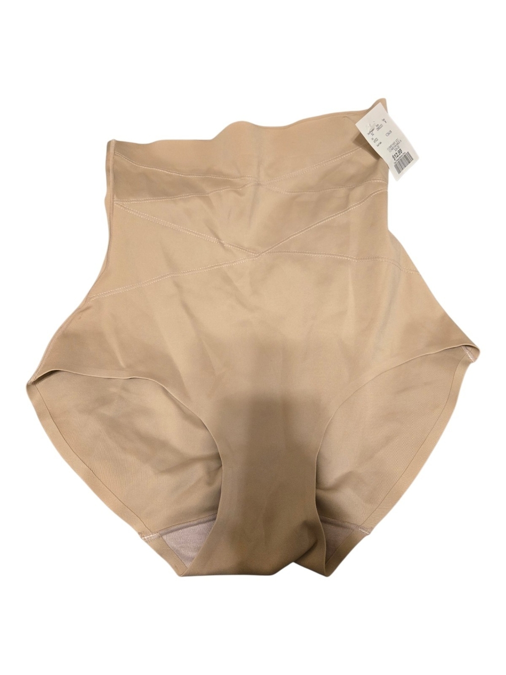 High-Waist Shaping Briefs in Beige — Lightweight Tummy Control
